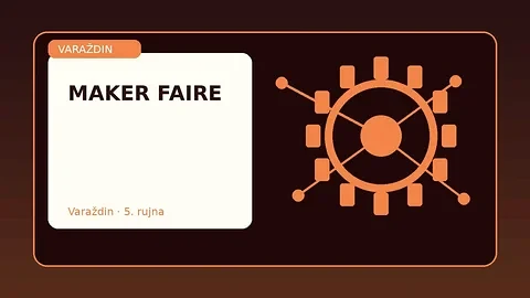 Maker Faire Varaždin na Kapucinskom trgu s robotikom, 3D tehnologijama i kreativnim radionicama