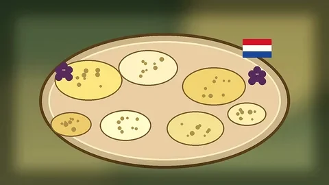 Ilustrativni prikaz raznovrsnih kozjih sireva na velikoj plati, uz motiv međunarodnog predstavljanja lokalnog OPG-a